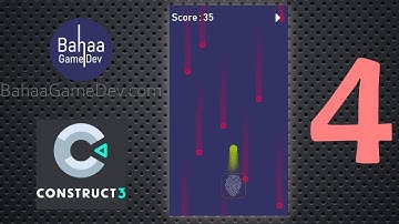 Difficulty and Saving High Score  - Avoid Falling Balls Construct 3 Tutorial