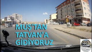 MUŞ TAN ÇIKTIK TATVANA  GİRMEK İÇİN AZ KALDI