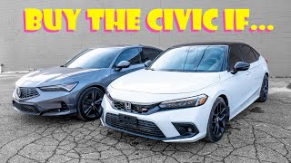 Why you should buy the Civic Si instead of the Acura Integra