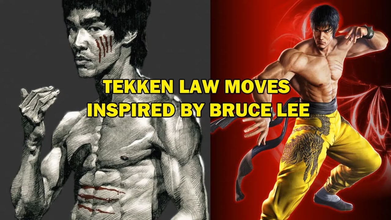 Tekken 7 Law moves inspired from Bruce Lee