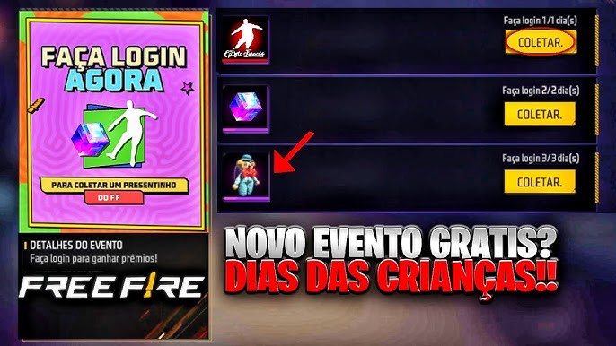 CODIGUIN FF: novo código Free Fire do Dia das Crianças para