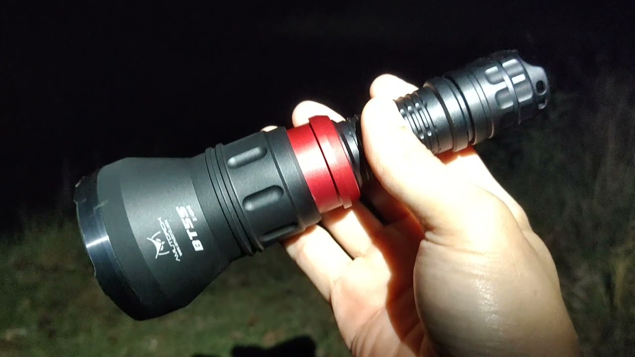 Amutorch BT55 LEP, 600lm, 2800m, zoomable - YouTube
