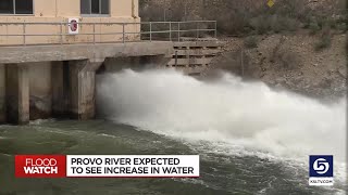 ‘It's very dangerous’: Increased flows expected for Provo River next week
