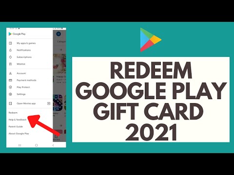 How to Redeem Google Play Gift Card 2021