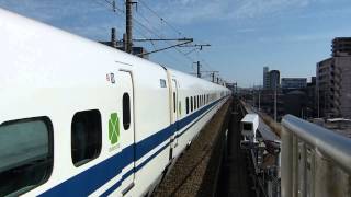 700系C11編成こだま653号＠三河安城駅