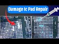 Damage ic repair  ic pad repair  micro uv masking trick  cpu reballing trick