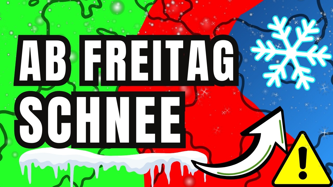 Ab Freitag: Schneefallgrenze auf 500m — das letzte Fenster nutzen