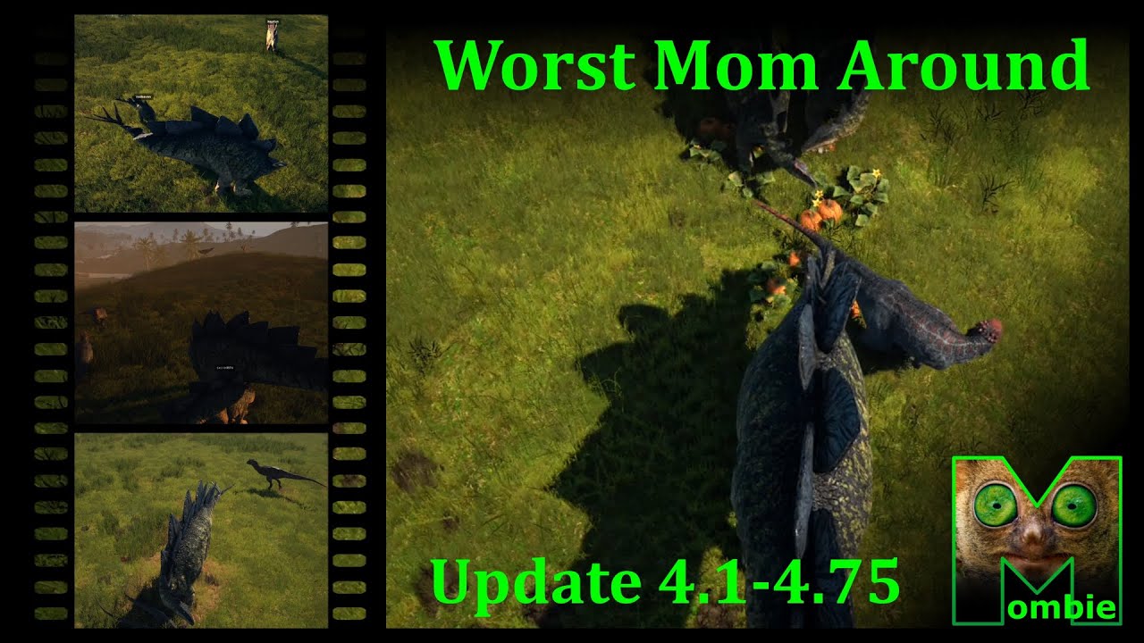The Isle Evrima - Worst Mom Around - Update 4.1, 4.5, 4.75 - Stegosaurus