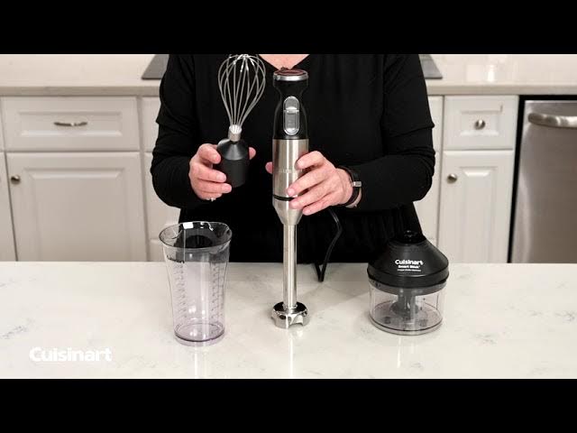 Cuisinart CSB-75BC Smart Stick 200 Watt 2 Speed Hand Blender, Brushed Chrome