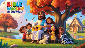 Bible Songs for Kids/🔴Live stream! /Sing Along Joyful Worship Songs For children/Feed Me The Word
