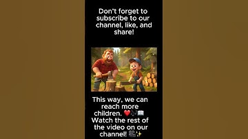 Thumbnail of 🇬🇧 Axes in Our Hands — Forest Song #kidsvideo #kidssong #story #toddlers #song #shortstiktok