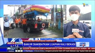 Ratusan Rumah Di Bekasi Terendam Banjir Kiriman Dari Bogor