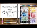 Learning to Paint With Watercolour - Part 1: SUPPLIES (Everything you need to get started!)