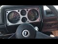 Doing a smokey burn out from a red light in my 76 Pontiac Acadian/Chevette!
