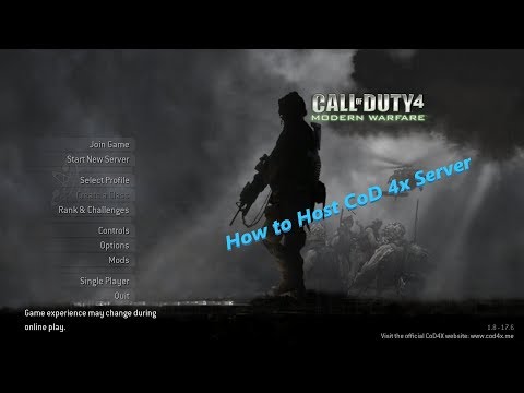 （チュートリアル）Call of Duty4サーバーのホスティング。