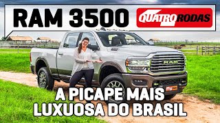 Ram 3500: a picape mais bruta do Brasil também é a mais luxuosa e potente