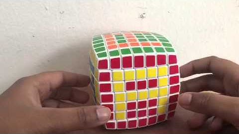 How to make patterns on the 7x7x7 rubik