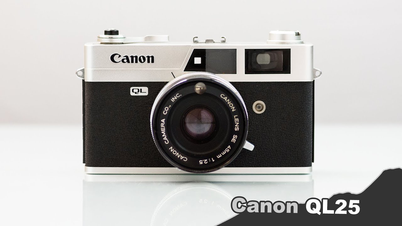 Canon Canonet QL25 - A Rangefinder Film Camera for NINJAS