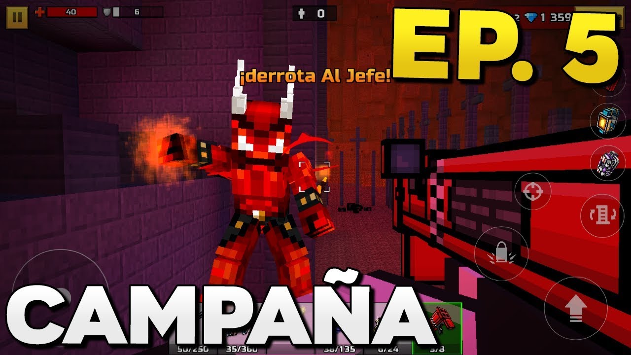 CASTILLO INFERNAL! 🔥 | Campaña Hardcore Ep. 5 - T2 (Mundo de Bloques ...
