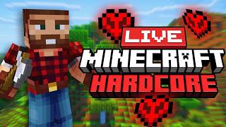LIVE MINECRAFT SUR MA SURVIE HARDCORE!!