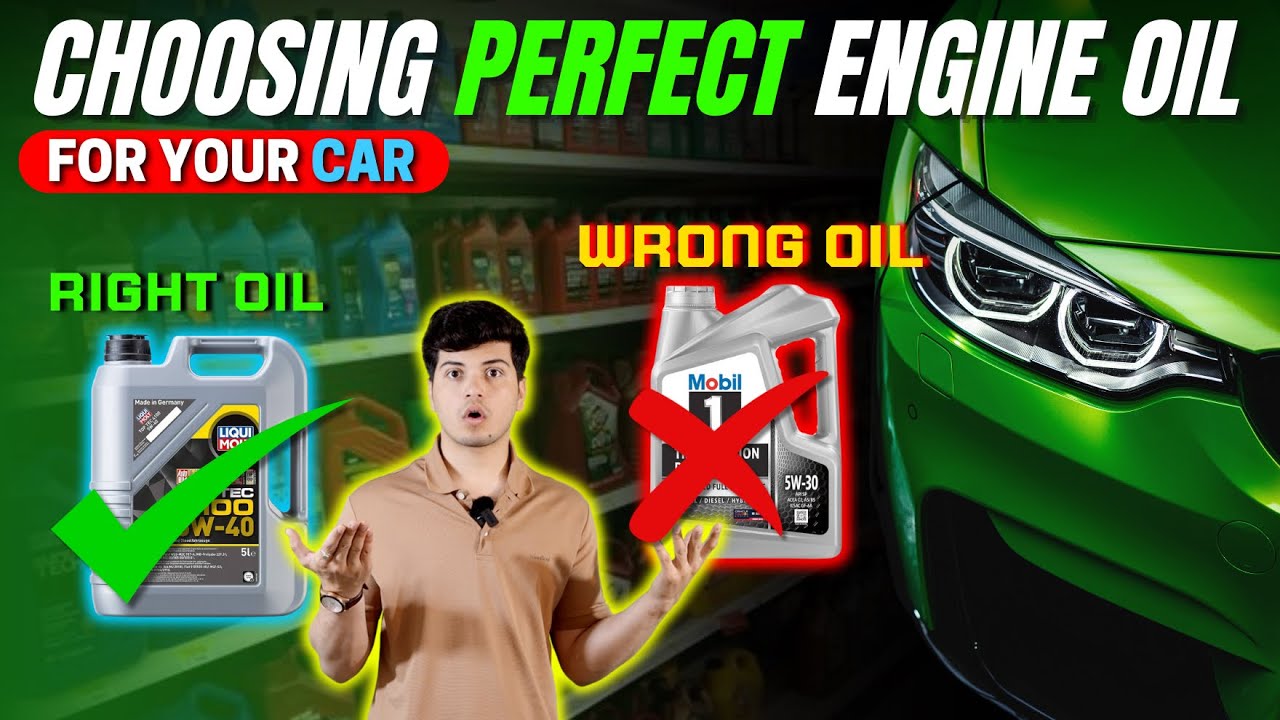 STOP using the WRONG Engine Oil | Best Engine Oil for your Car - YouTube