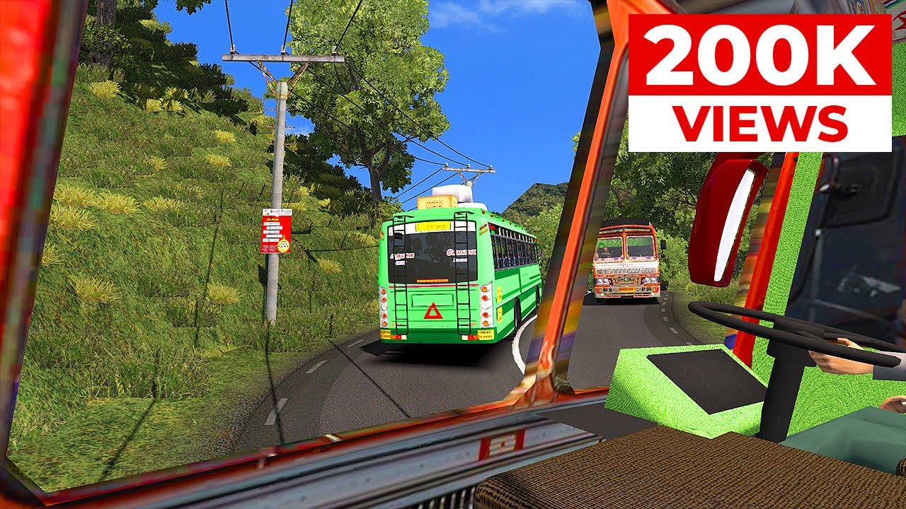 TNSTC Ooty to Kovai Bus | Ashok Leyland Bus on Ghat Road