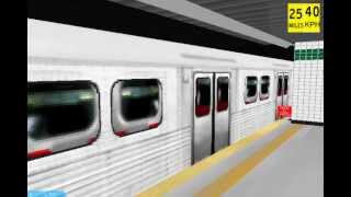 Openbve R69 T1 D Train Departing 125St