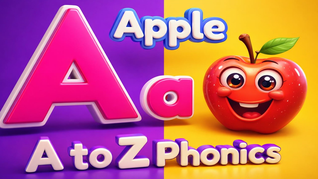 🌈 ABC Phonics for Toddlers | Fun Learning Song | Easy Phonics Song for ...