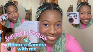 Summer Diaries Episode 6: UNBOXING MY TIKTOK SHOP CAMERA! 📷 screenshot 5