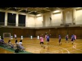 【ハンドボール試合動画】2015年 神奈川県社会人リーグ 慶丘会 VS 海上自衛隊(前半)
