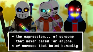 Ink Sans, Error Sans, Legacy DustTrust Phase 1 and 2! || Showcase || Undertale Sansus