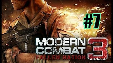 Modern Combat 3: Fallen Nation Gameplay - Walkthrough Part 7 Cold Blooded