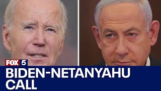 Biden-Netanyahu Call by FOX 5 New York 600 views 43 minutes ago 2 minutes, 32 seconds