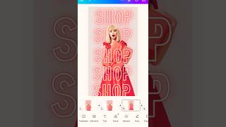 Neon text in Canva! #canvatutorial #canvahack #canva