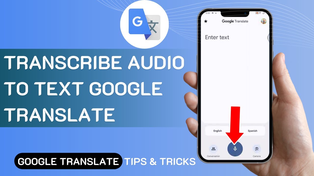 How To Transcribe Audio To Text Google Translate | Video Tutorial (2025 ...