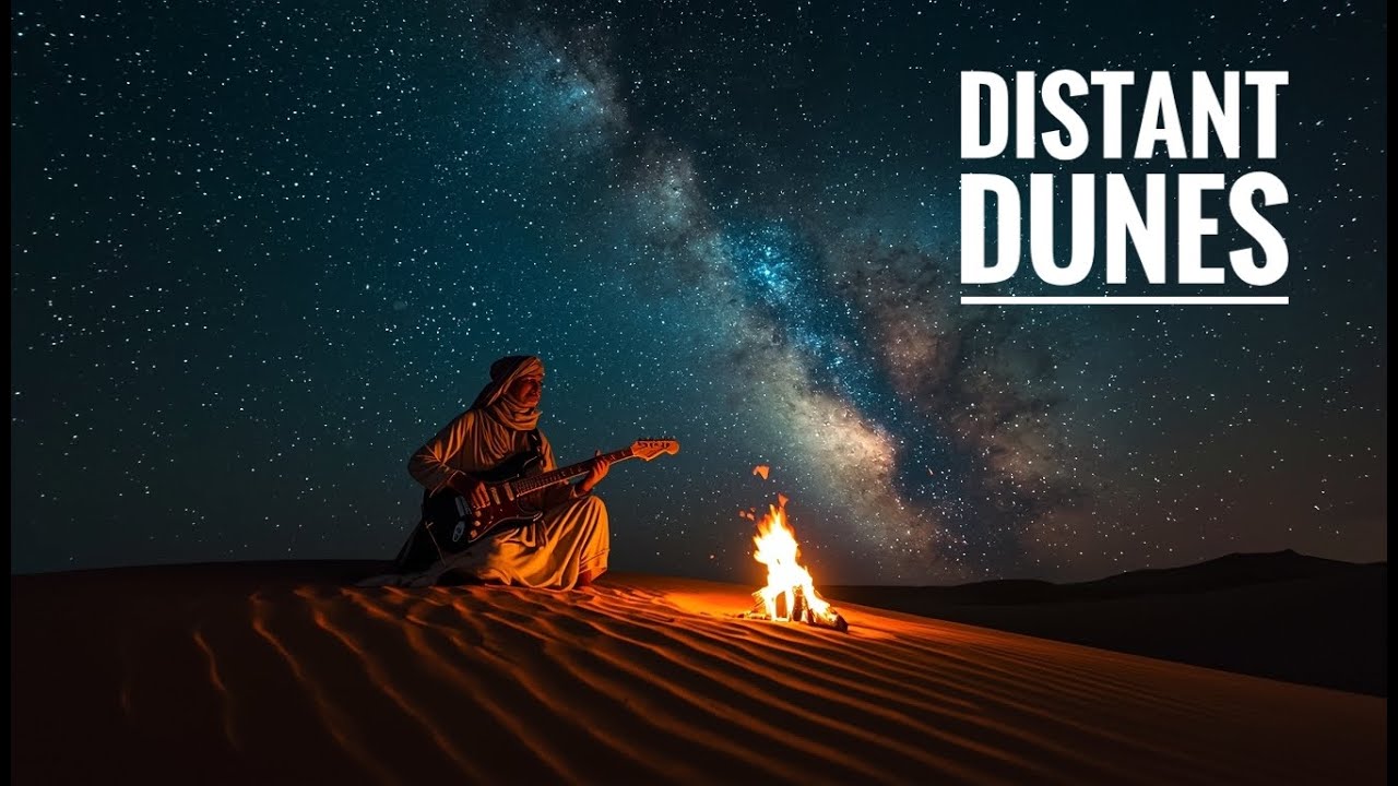 Relaxing Tuareg Blues  | "Distant Dunes" - Deep Desert Soul (85 BPM)