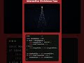 Interactive Christmas Tree 🎄 | JavaScript Function Magic #coding #javascript #shorts
