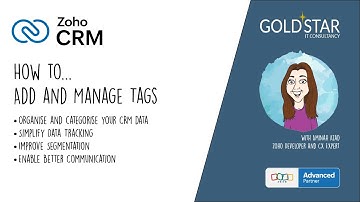 Add and manage Tags in Zoho CRM