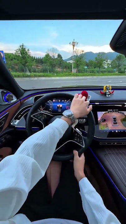 Cruising in Style with My Bestie 💃🚗 Mercedes E300L Vibes #Immersive #viralvideo #trending #shorts
