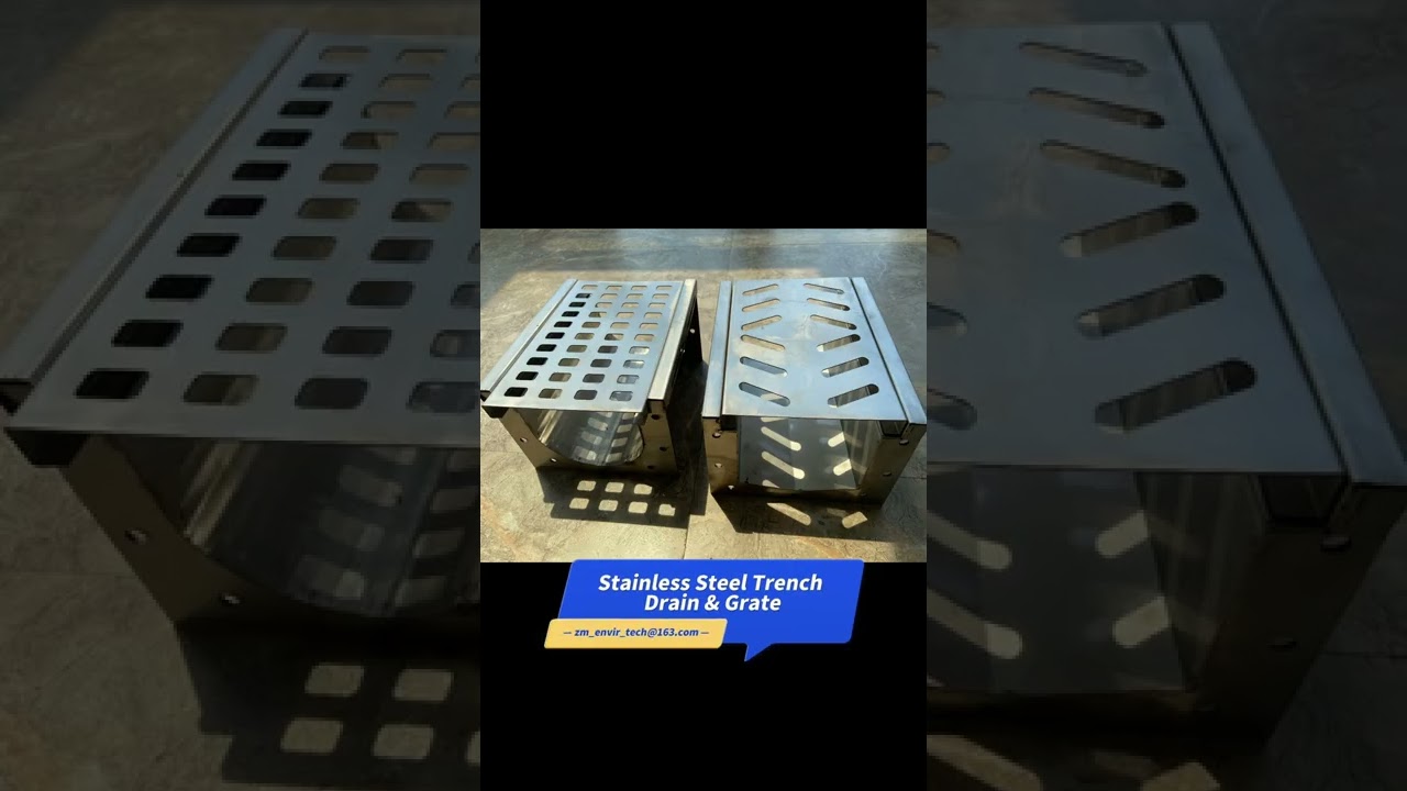 Stainless Steel Trench Drain and Grate