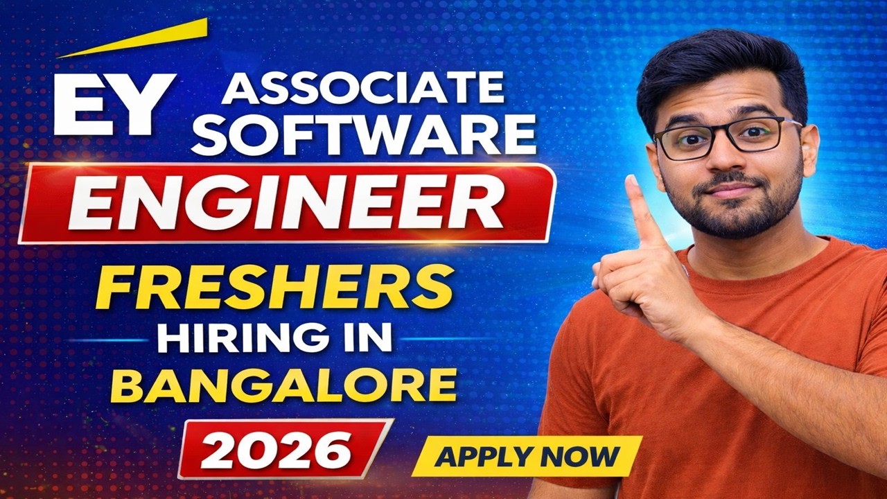 EY Associate Software Engineer Fresher Hiring 2026 | oodles Quality ...