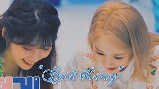 [FMV] EVERGLOW Mia X Sihyeon || Best Thing