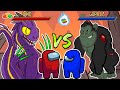 Among Us Dinosaur vs Gorilla - Animated Game Parody