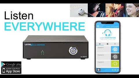 Listen EVERYWHERE - Audio Streaming WiFi