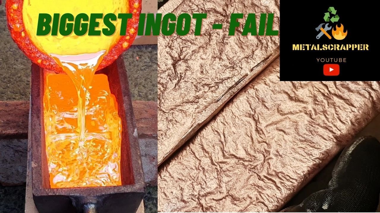 Biggest copper pour - Devil Forge - Metal melting - YouTube