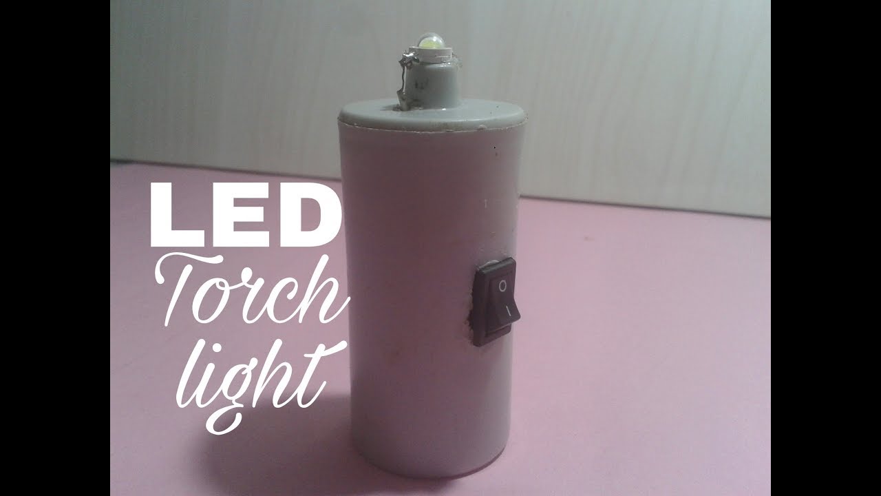 How to make a simple torch light - YouTube