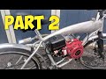 Honda GX120cc Motorized Bike Part 2