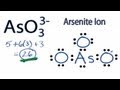 Valence Electrons in ASO3 3- Ion