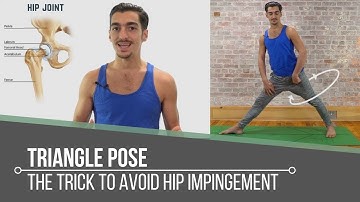 Triangle Pose: A Trick to Avoid Hip Impingement in Yoga