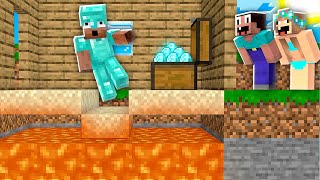 PRO FELL INTO a TROLLING TRAP! in Minecraft Battle: Noob vs Pro vs Hacker vs God screenshot 3